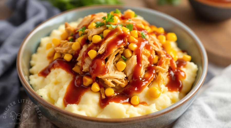 Barbecue-Breakdown-Bowl-Shelf-Stable-Grid-Down-Recipes-Chicken-Little-Preps Barbecue-Breakdown-Bowl-Shelf-Stable-Grid-Down-Recipes-Chicken-Little-Preps